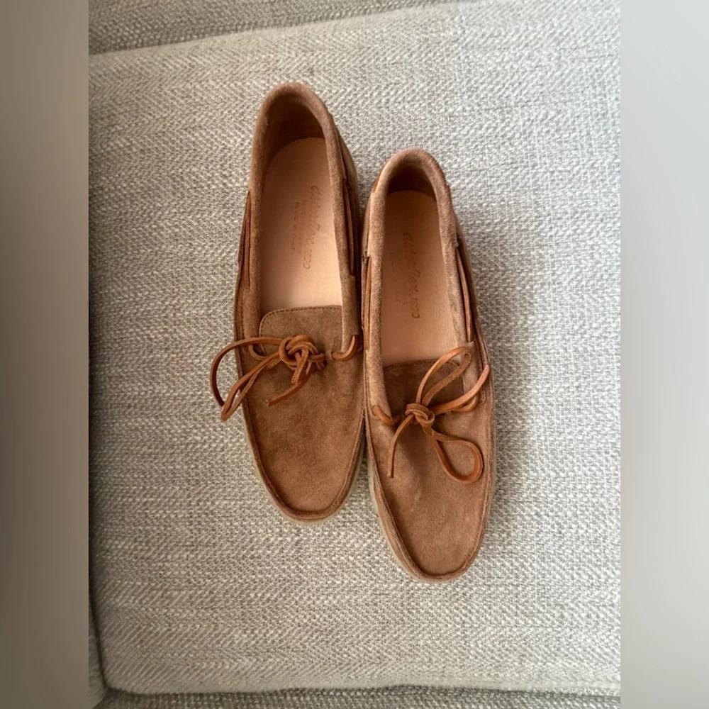Astorflex Hestaflex Boat Shoes Tan UK 40